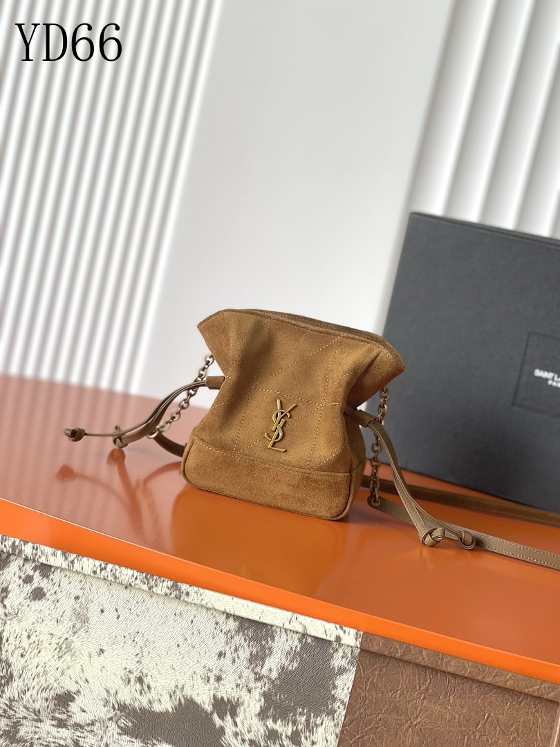 SntLaurent YD66 Suede Mini Bag