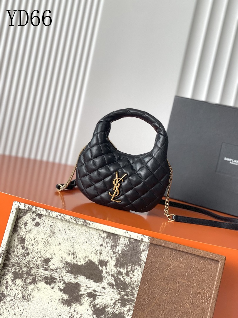 SntLaurent YSL Quilted Leather Crossbody Bag