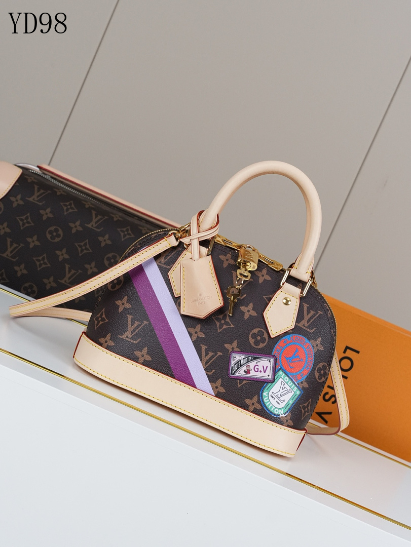 LVutton YD9850 Monogram Canvas Speedy Bandoulière