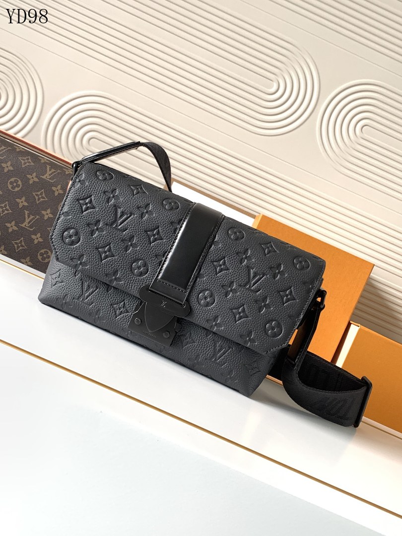 LVutton YD9855 Monogram Empreinte Leather Crossbody Bag