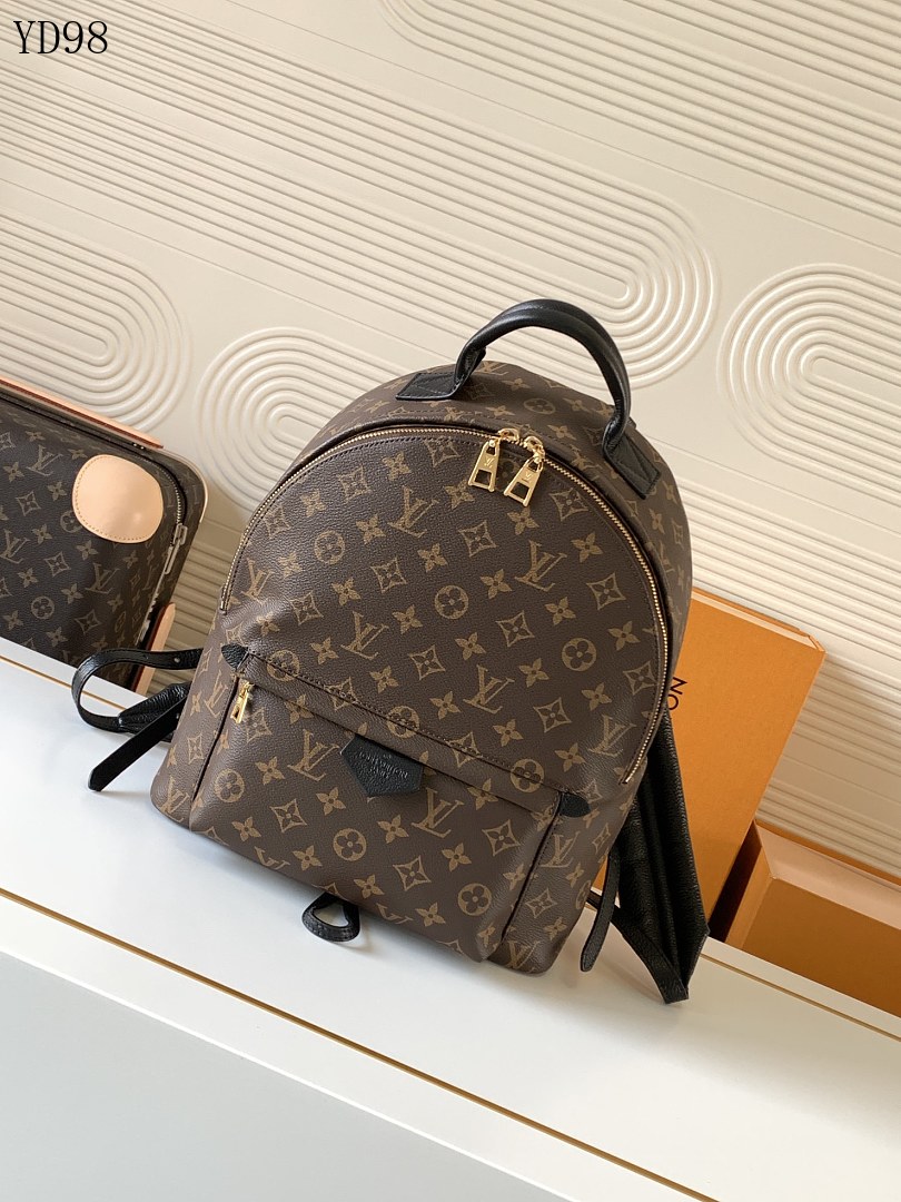 LVutton YD9842 Monogram Canvas Backpack