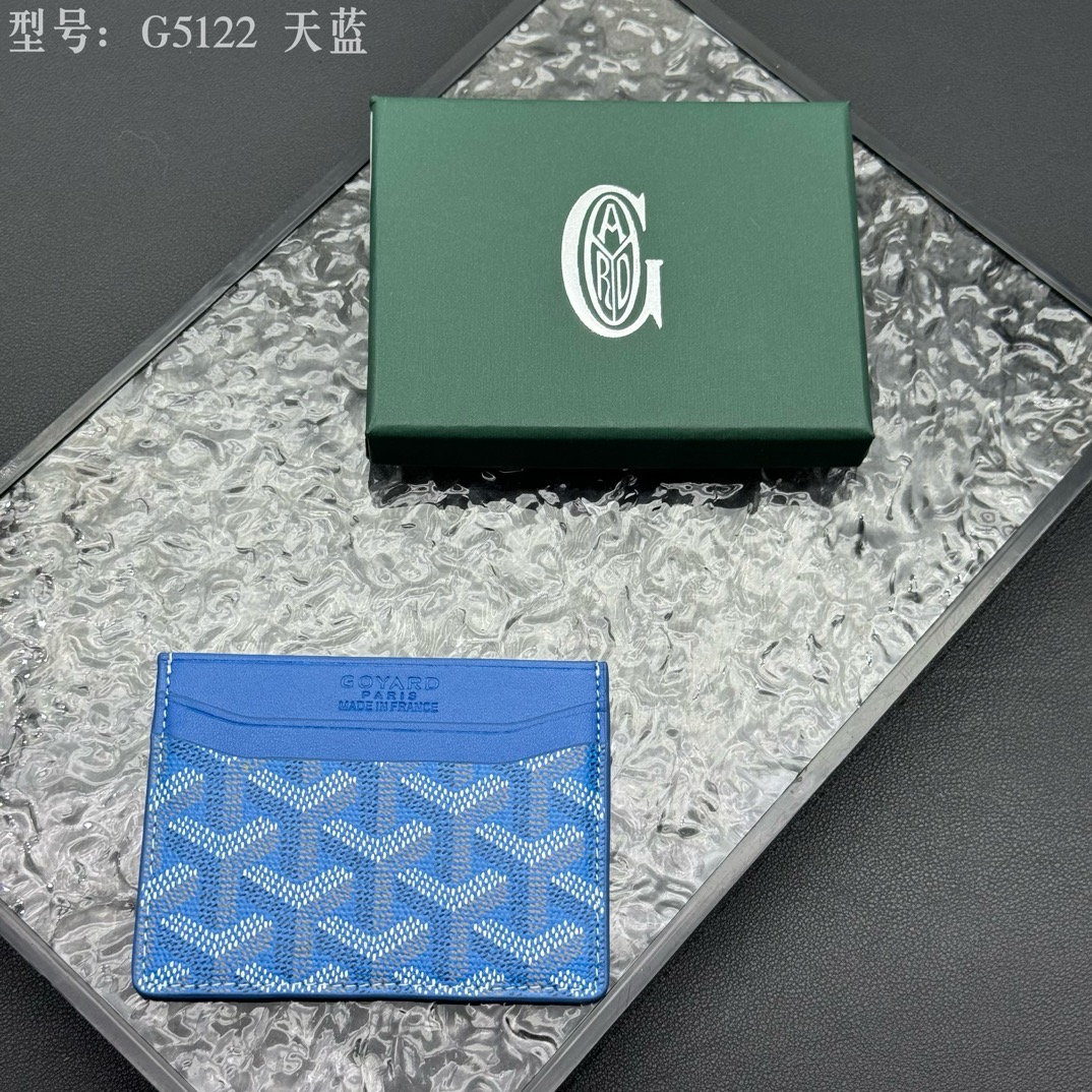 13430319230772347 Goyarrd YD7020 Mini Card Holder Blue - Image 1